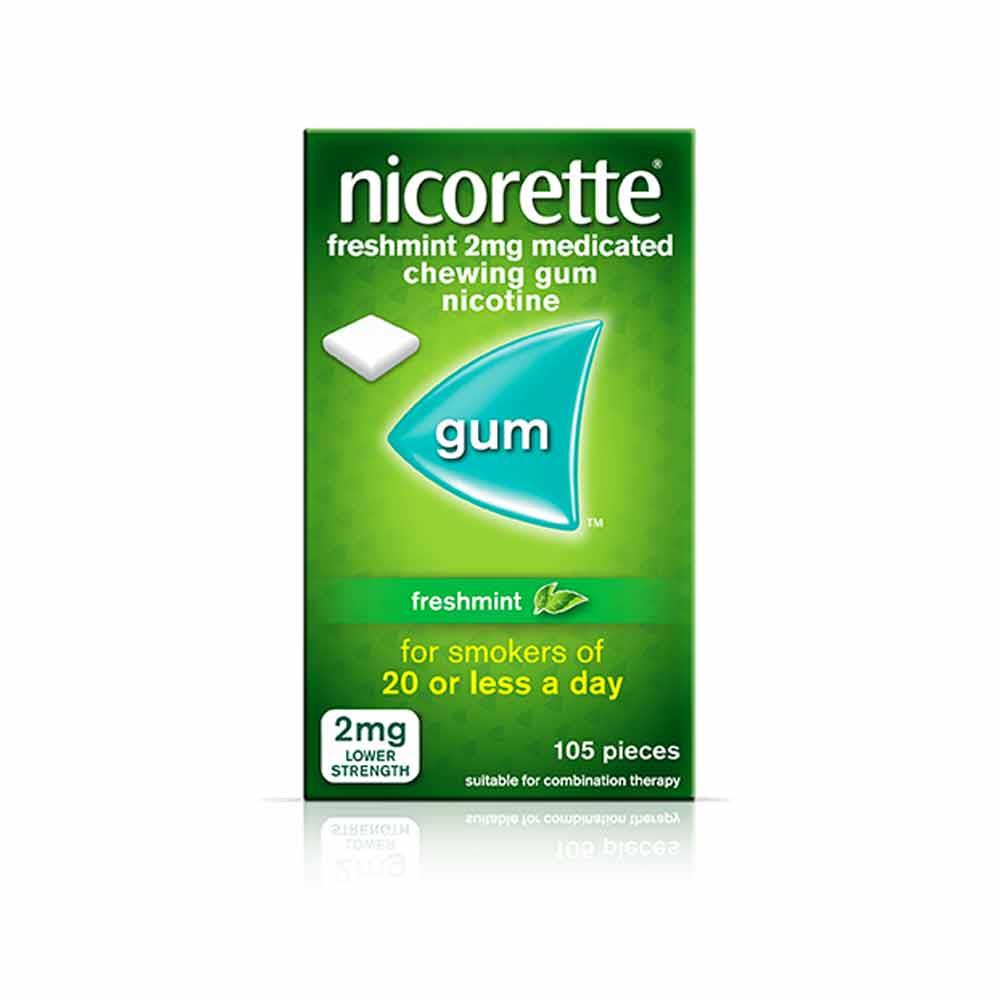 Nicorette Freshmint 2MG Chewing Gum