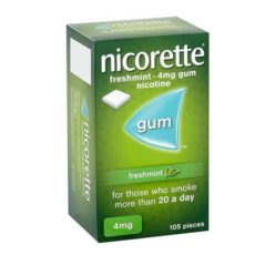Nicorette Freshmint 4MG Chewing Gum