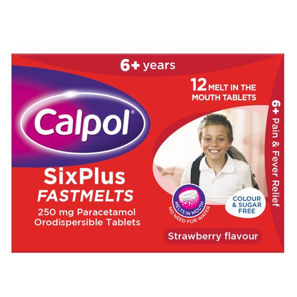 Calpol Six Plus Fastmelts