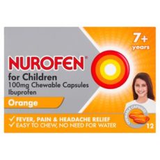 Nurofen For Children 100mg Chewable Capsules