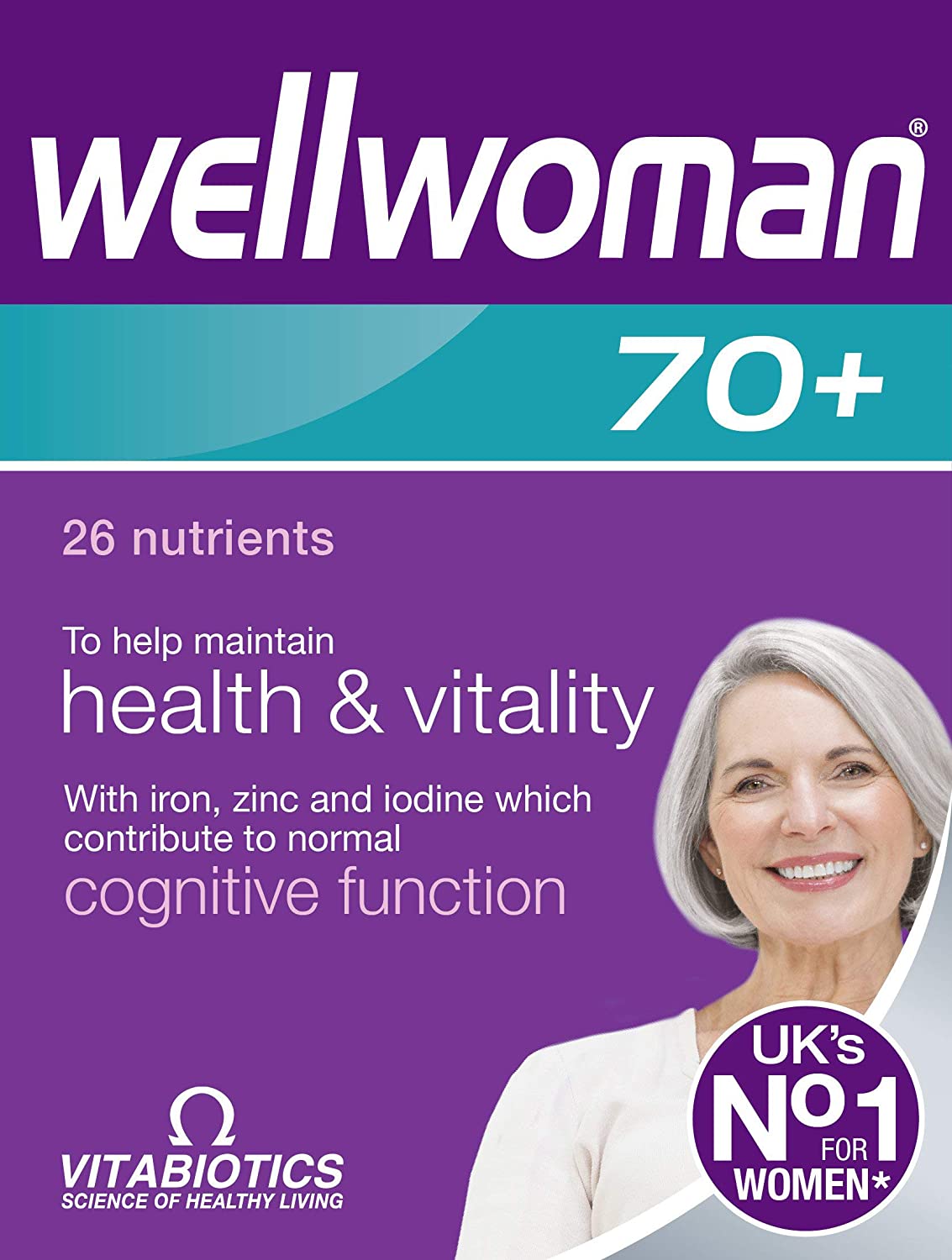 Vitabiotics Wellwoman 70+