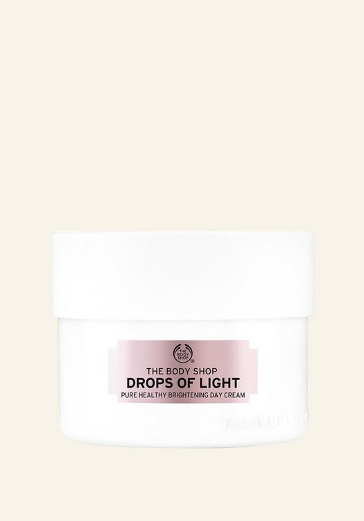 The Body Shop Drops Of Light Pure Healthy Brightening Day Cream