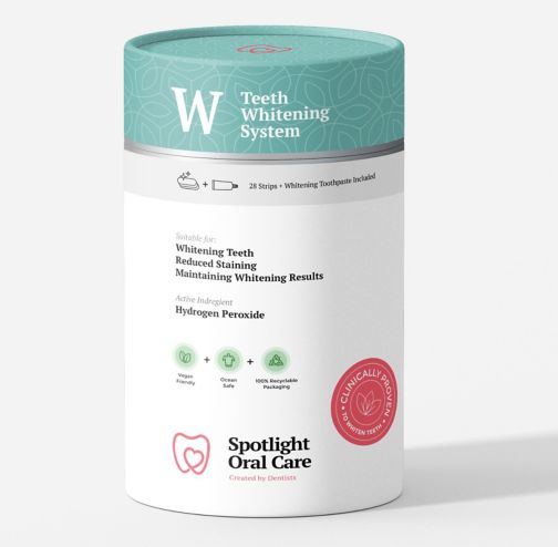 Spotlight Oral Care Whitening Strips + Whitening Toothpaste