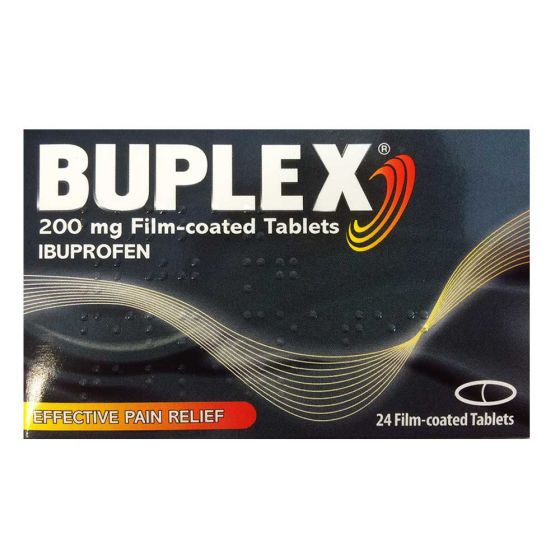 Buplex Ibuprofen 200mg Film Coated Tablets