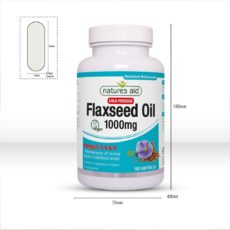 Natures Aid Flaxseed Oil 1000mg