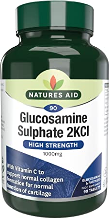 Natures Aid Glucosamine Sulphate 2KCI 1000mg