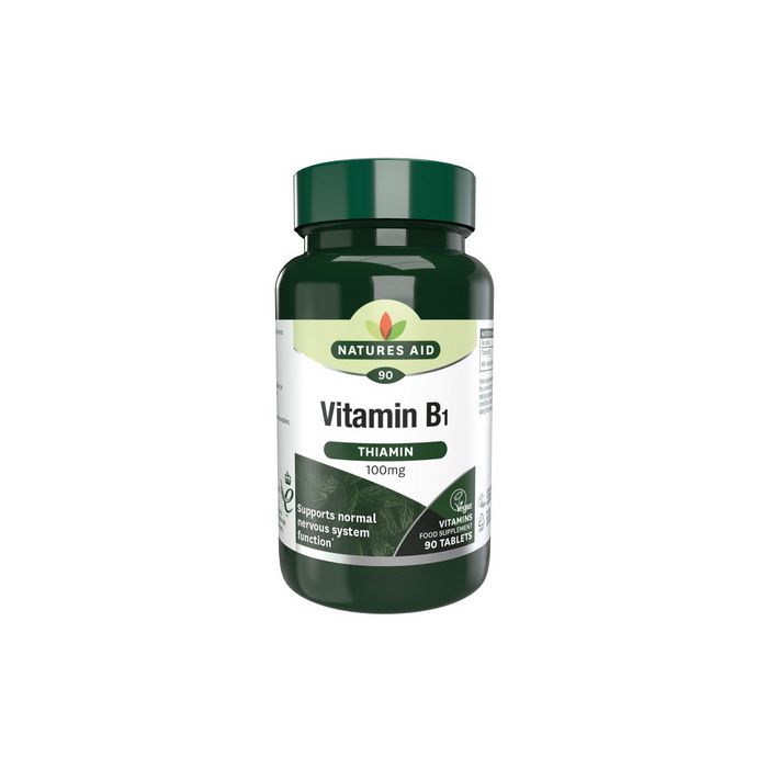 Natures Aid Vitamin B1 100mg