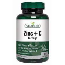 Natures Aid Zinc + C Lozenge