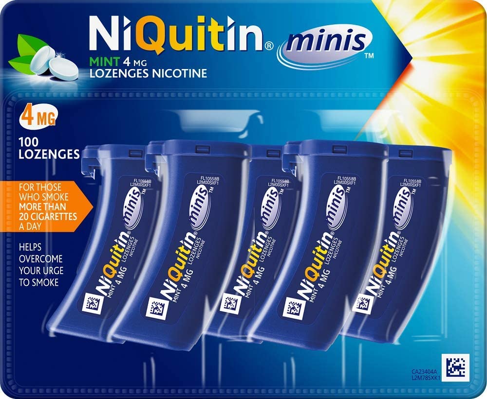 Niquitin Mini 1.5MG Mint Lozenges