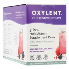 Oxylent Sparkling Blackberries & Pomegranate Flavour