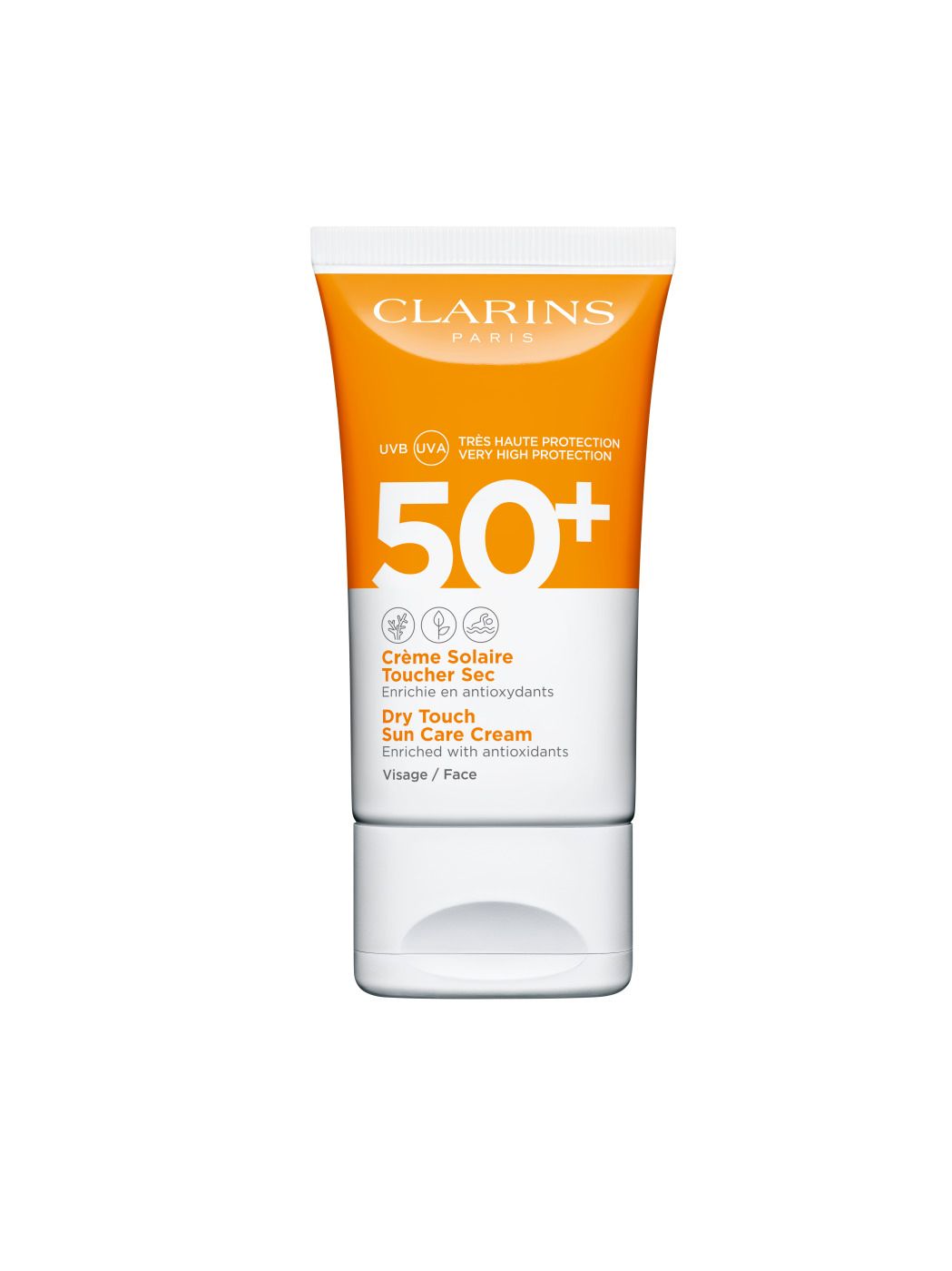 Clarins Dry Touch Sun Care Cream for Face SPF50+