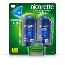 Nicorette Cools 4MG Lozenge Icy Mint