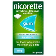 Nicorette Icy White 4MG Chewing Gum