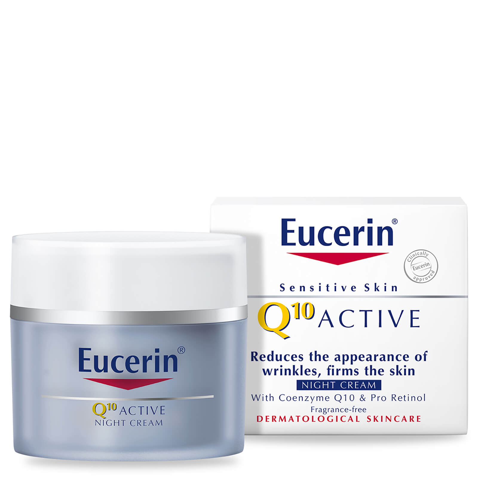 Eucerin Sensitive Anti Wrinkle Q10 Active Night Cream