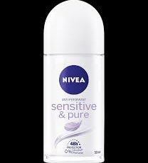 Nivea Roll On Anti-Perspirant Sensitive & Pure