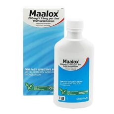 Maalox Oral Suspension Peppermint Flavour