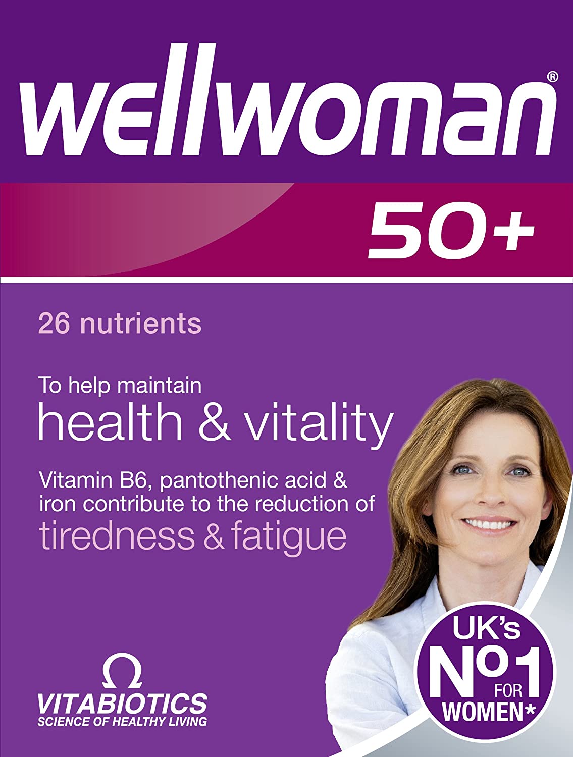 Vitabiotics Wellwoman 50+