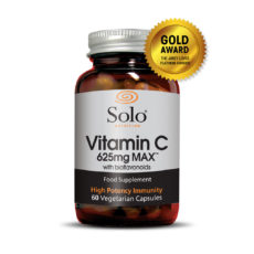 Solo Nutrition Vitamin C 625mg MAX With Bioflavonoids