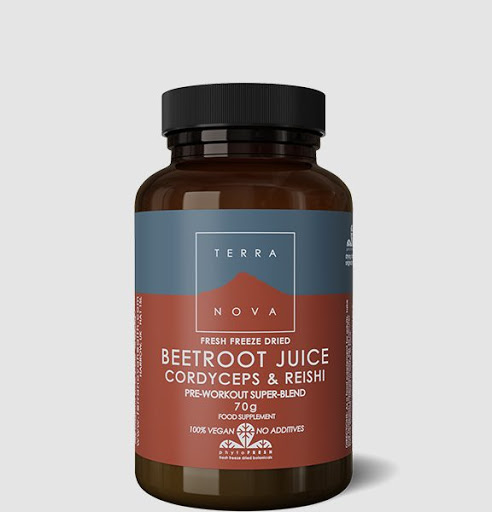 Terra Nova Beetroot Juice  Cordyceps & Reishi 70g