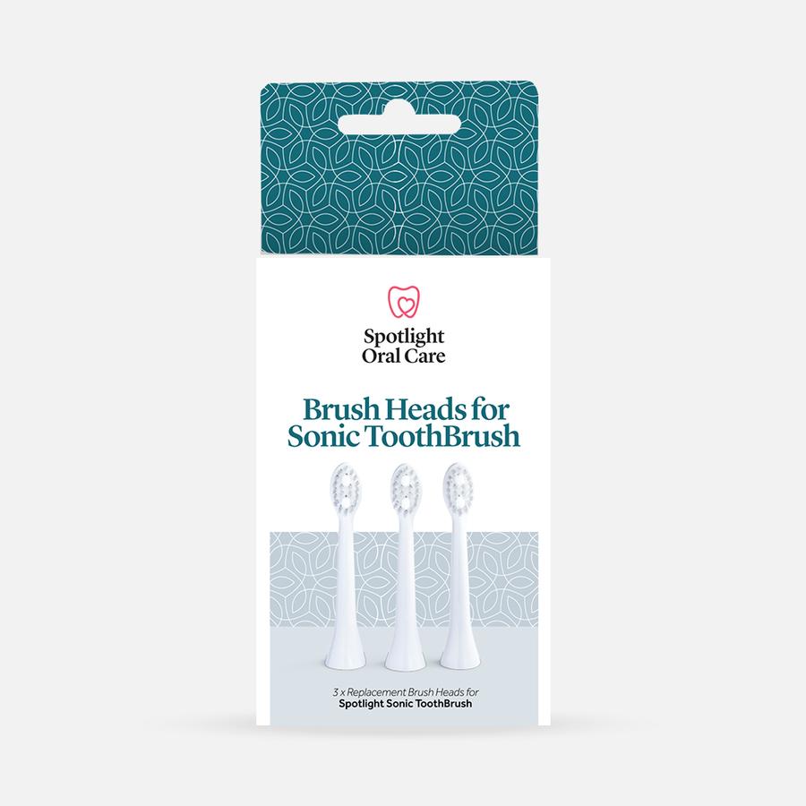 Spotlight Brush Heads For Sonic Toothbrush