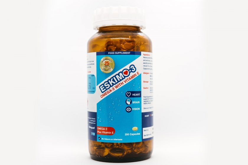 Eskimo Omega-3 With Vitamin E Lime Flavour
