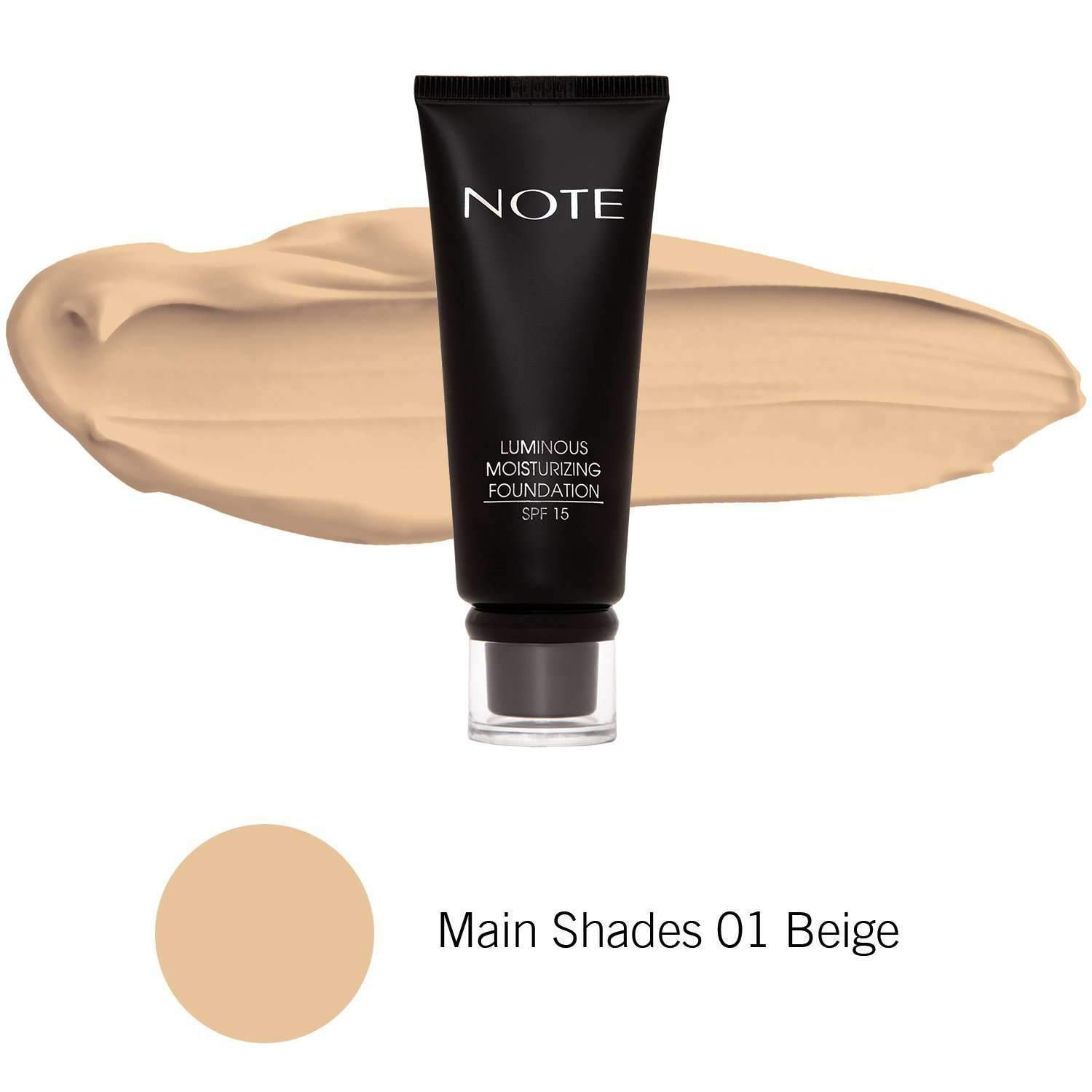 Note Cosmetics Luminous Moisturising Foundation