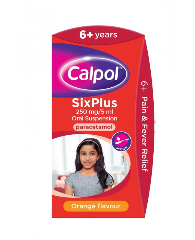 Calpol Six Plus Orange - Stauntons