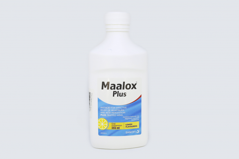 Maalox Plus Oral Suspension Lemon Flavour