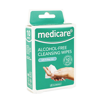 Medicare Alcohol-Free Cleansing Wipes