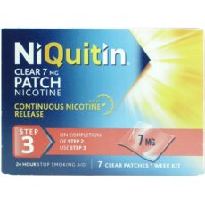 Niquitin 7MG Step 3 Patches