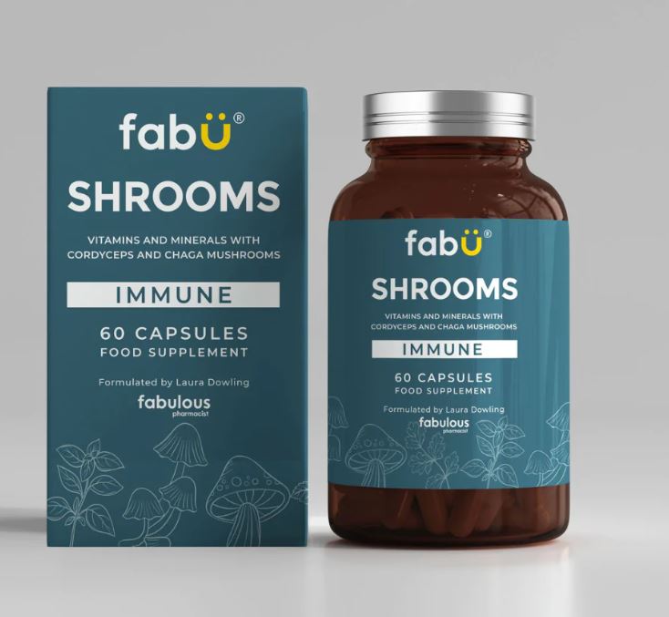 FabU Shrooms Immune 60 Capsules