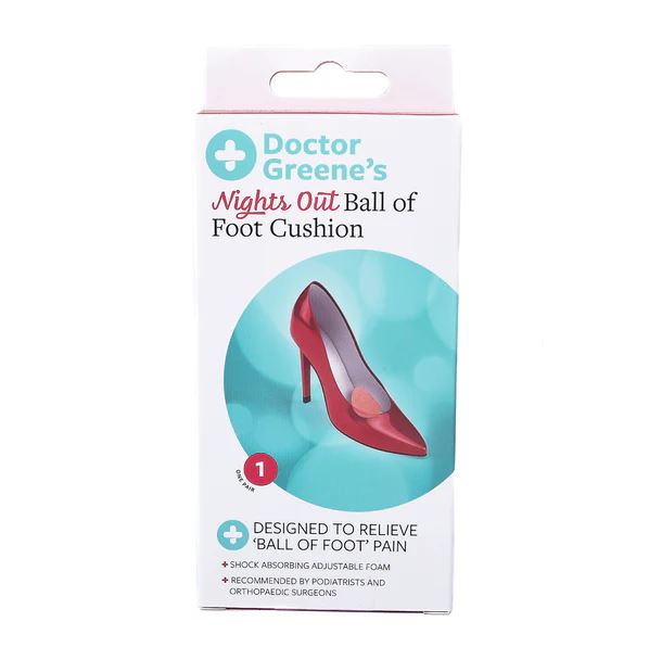 Doctor Greenes Nights Out Ball Of Foot Cushion
