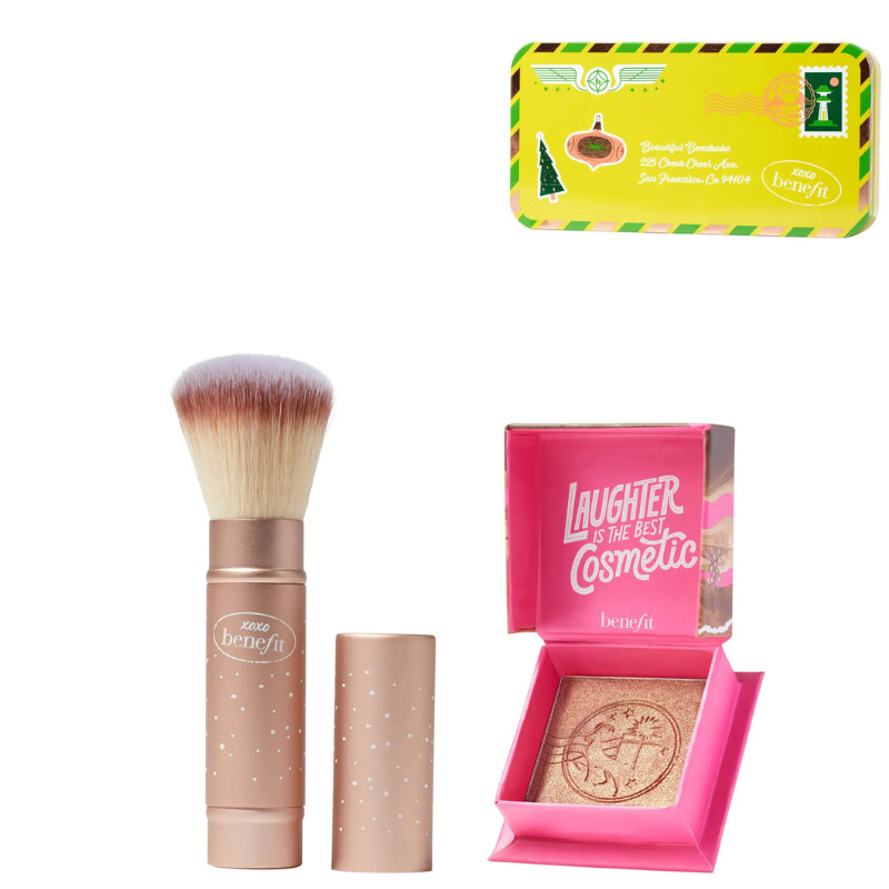 Benefit Blush n Brush Delivery Limited Edition Blusher and Brush Gift Set