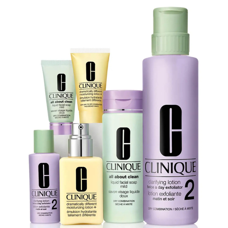 Clinique Great Skin Everywhere Set  for Dry/ Combination Skin