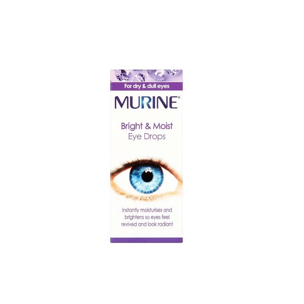 Murine Bright & Moist Eye Drops