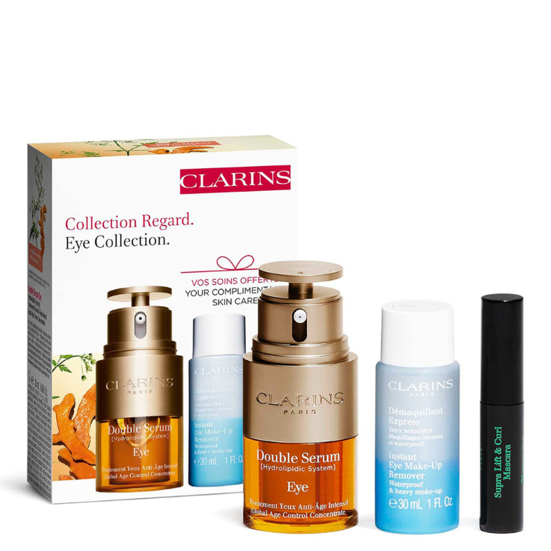 Clarins Double Serum Eye Collection Set