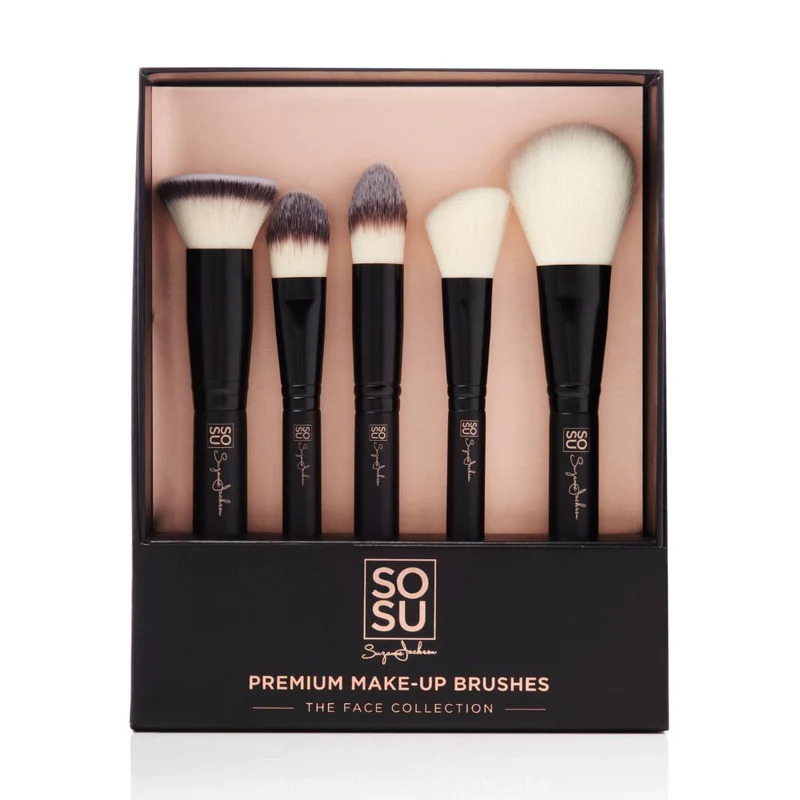 SOSU 5 Piece Premium Make-Up Brushes Set