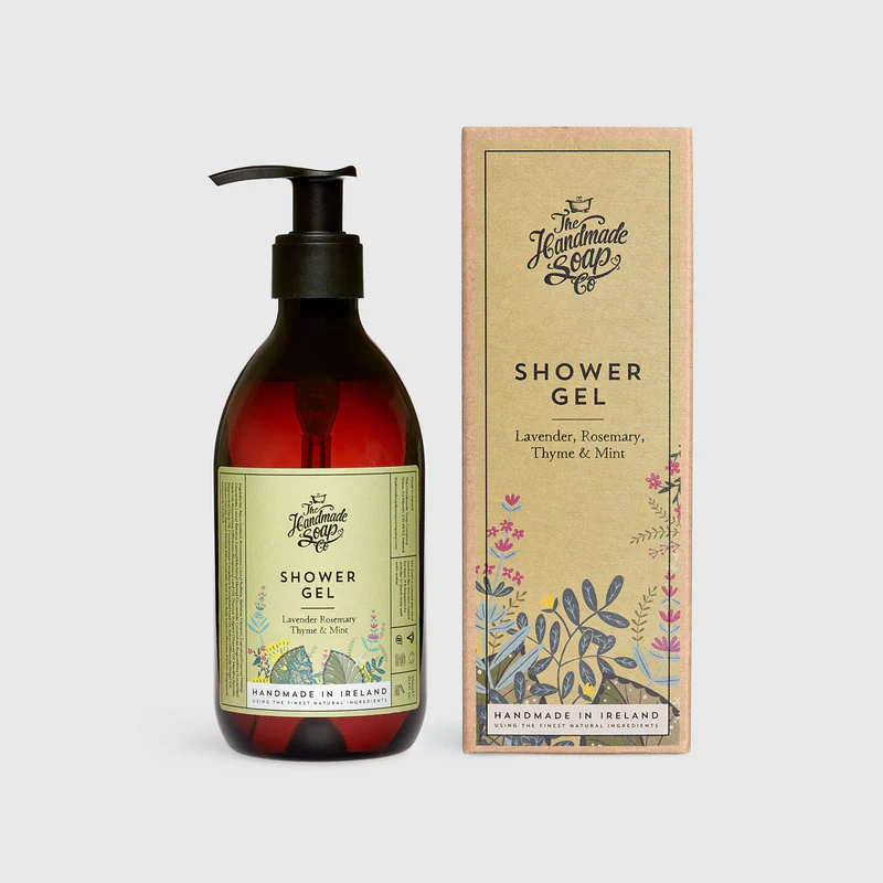 The Handmade Soap Co. Shower Gel Lavender Rosemary Thyme & Mint