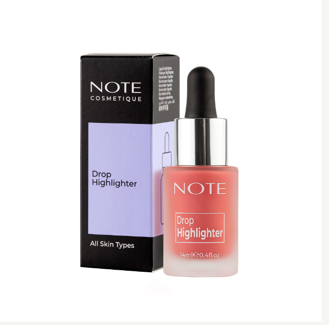 Note Drop Highlighter 01 Pearl Rose
