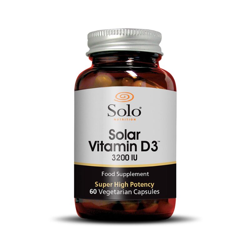 Solo Nutrition Solar Vitamin D3 3200iu