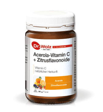 Dr Wolz Acerola-Vitamin C + Zitrusflavonoide 90g