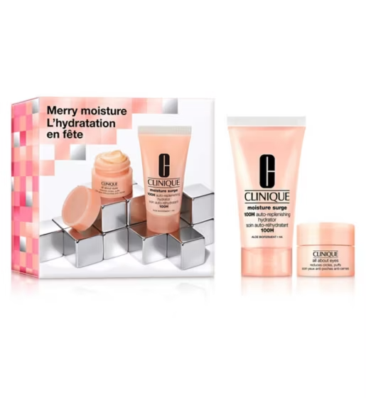 offer Clinique Merry Moisture: Hydrating Skincare Gift Set