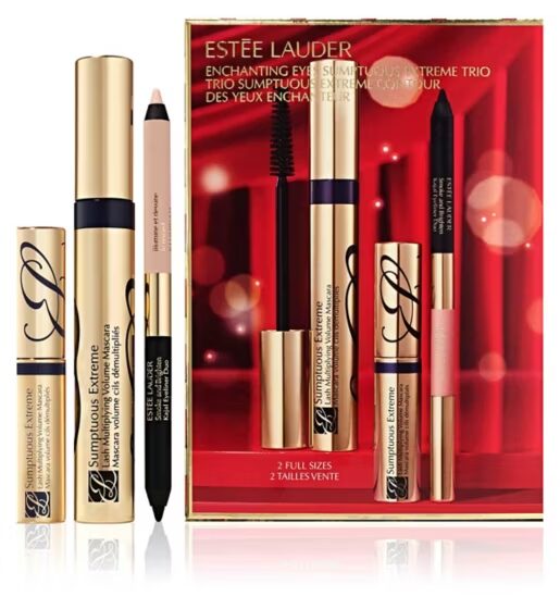 Estee Lauder Enchanting Eyes Sumptuous Extreme Mascara 3-Piece Gift Set