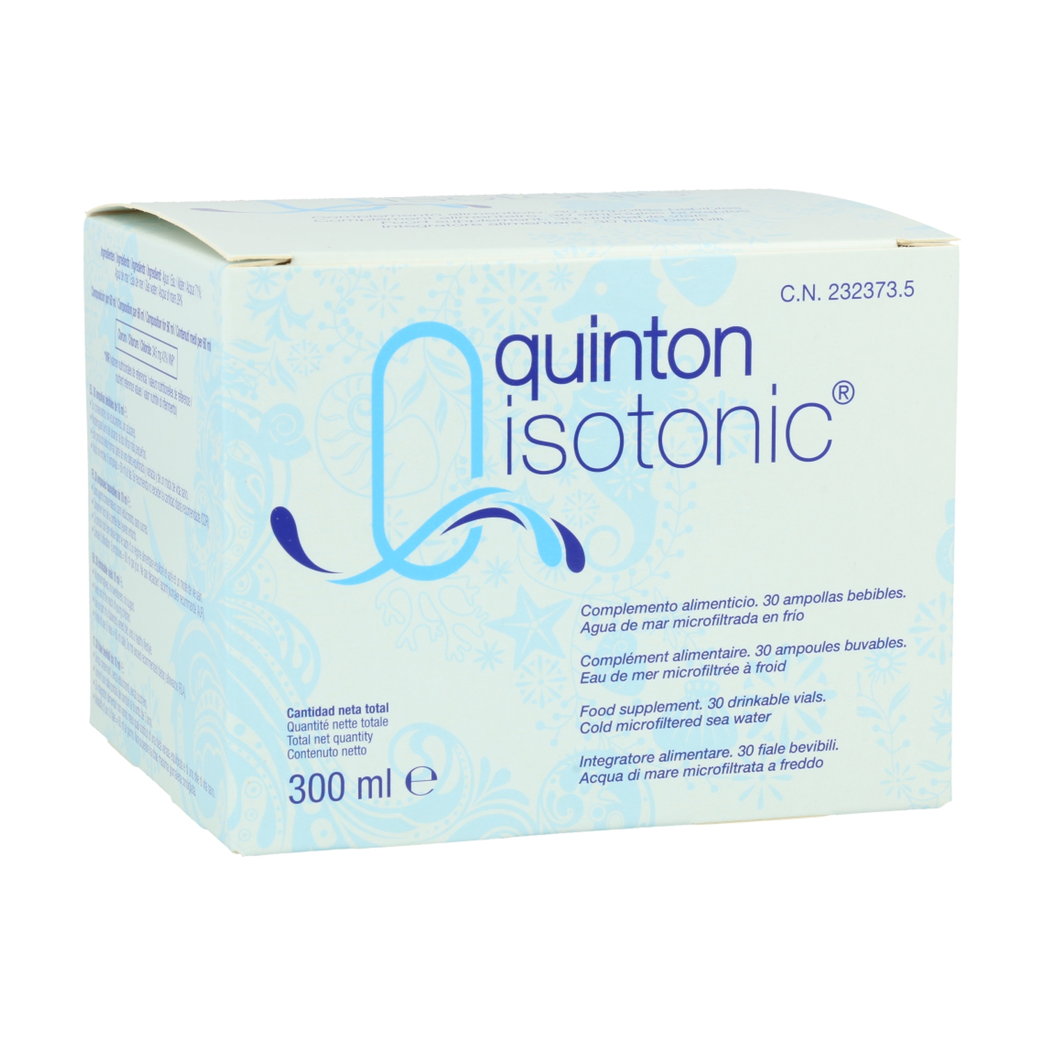 Quinton Isotonic 30x10ml Vials