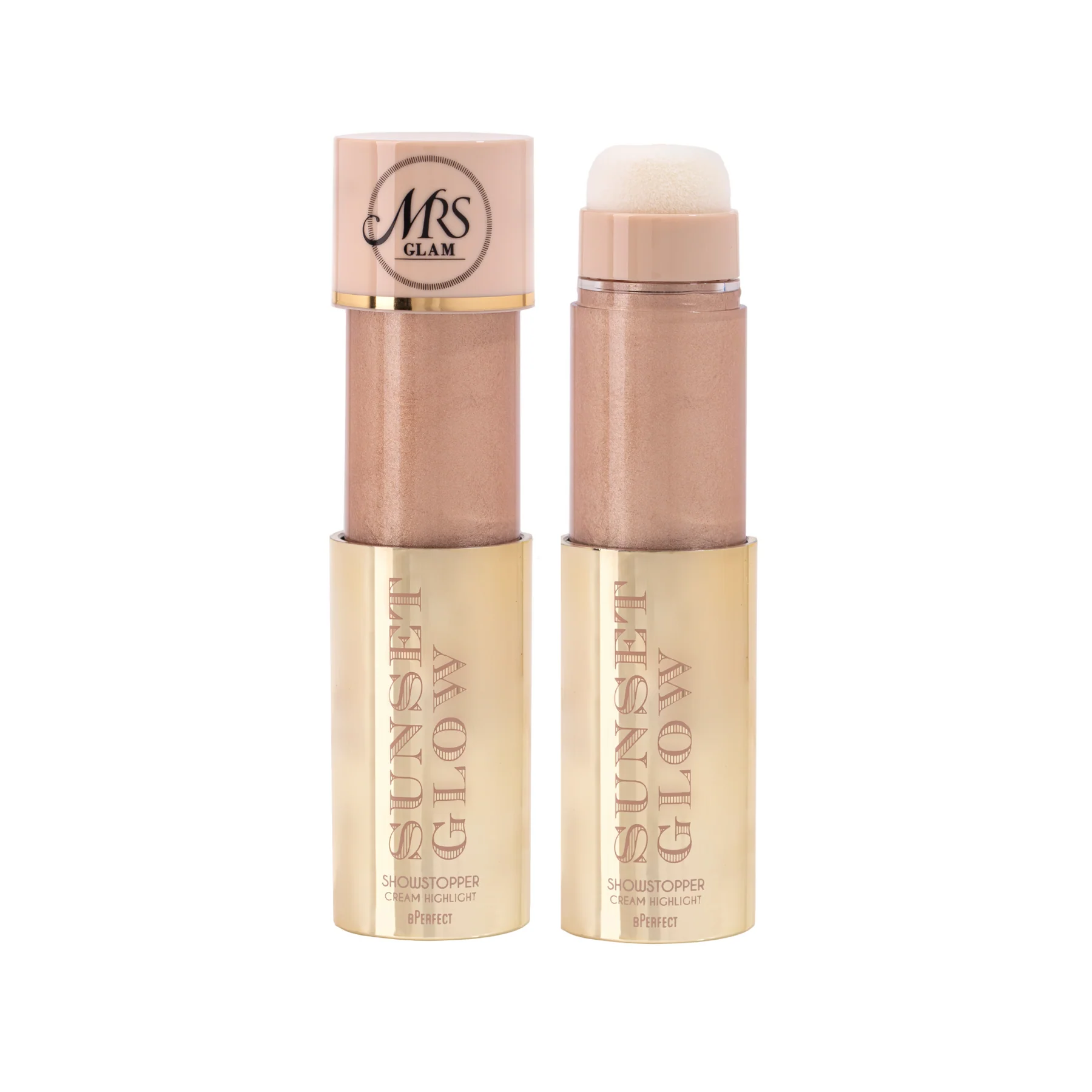 Mrs Glam Sunset Glow Cream Highlighter - Showstopper